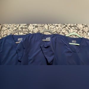 XL ladies MOD Uniform Scrub Tops (3)